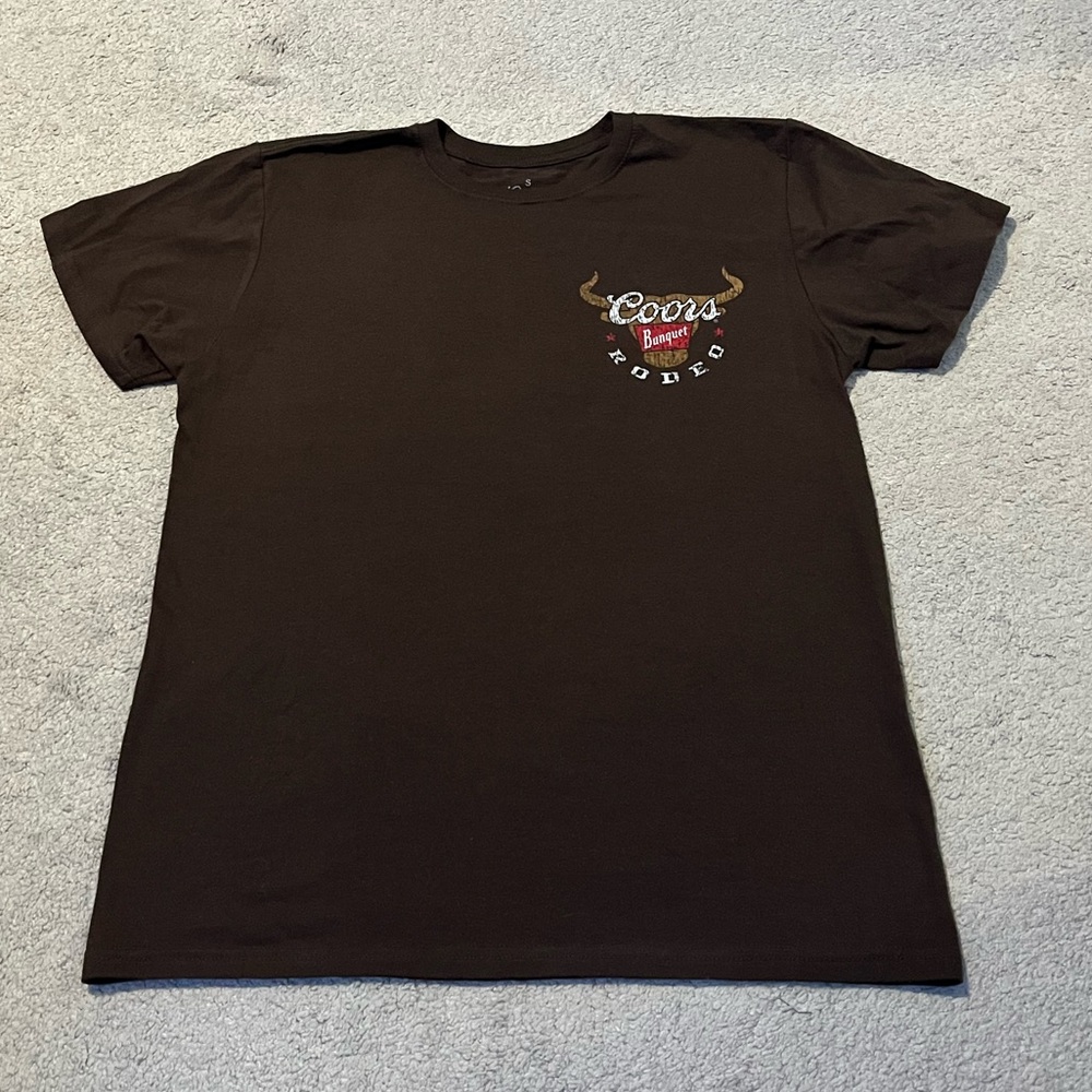 Brown Short Sleeve Coors Banquet Tee